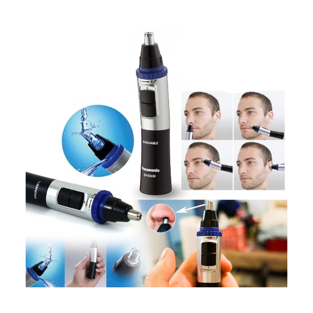 Panasonic ER GN30K Nose and Facial Hair Trimmer for Men Black