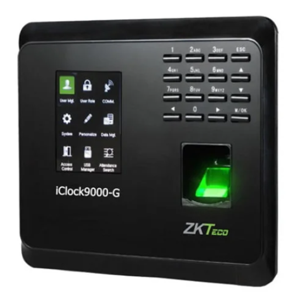 ZKTeco IClock9000-G Fingerprint Time Attendance And Access Control Device - Black
