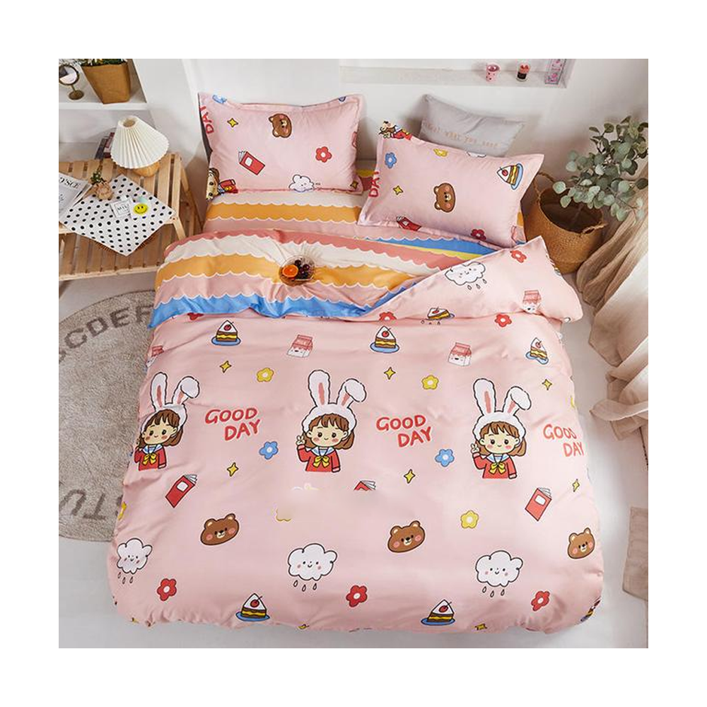 Cartoon print bed sheets sales