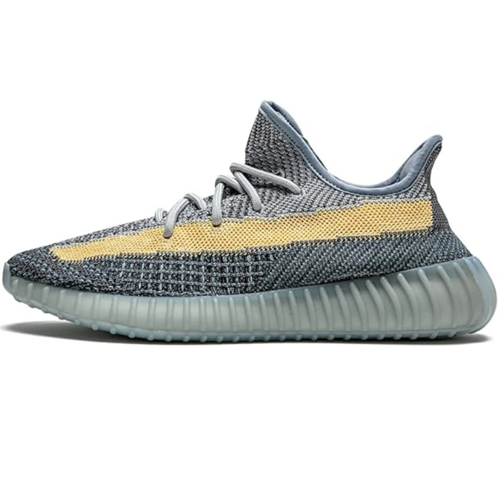 Adidas Yeezy Boost 350 V2 Israfil (OEM) Sneakers Shoes For Men - Ash and Blue