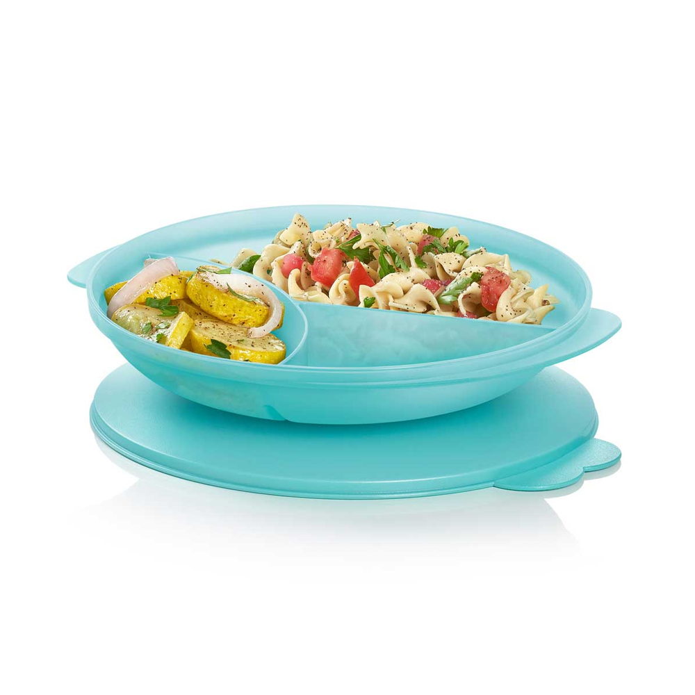 Tupperware Divided Plate with cover