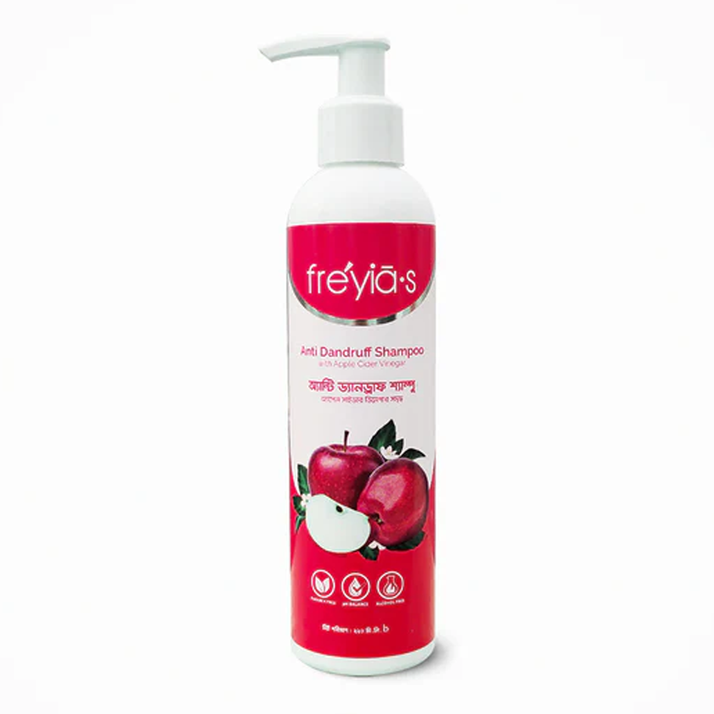 Freyias Anti Dandruff Shampoo with Apple Cider Vinegar - 220ml - PAL000342 