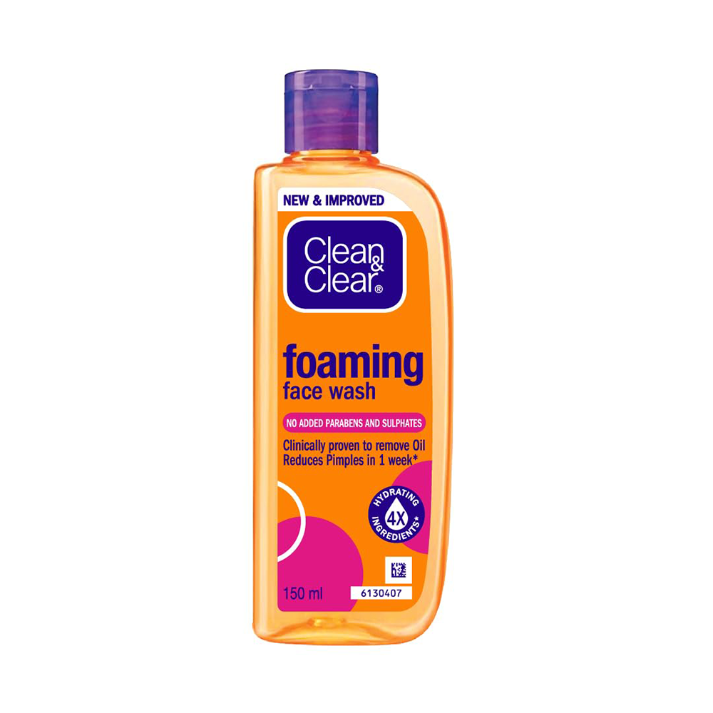 Clean and Clear Foaming Facewash for Oily Skin - 150ml - 79628994