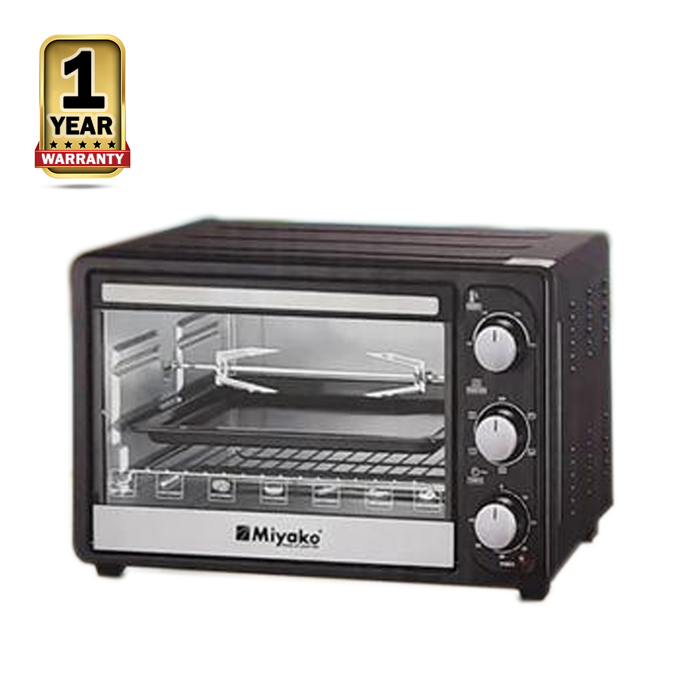 Miyako MT-280R Electric Toaster Oven - 28 Liters - Black