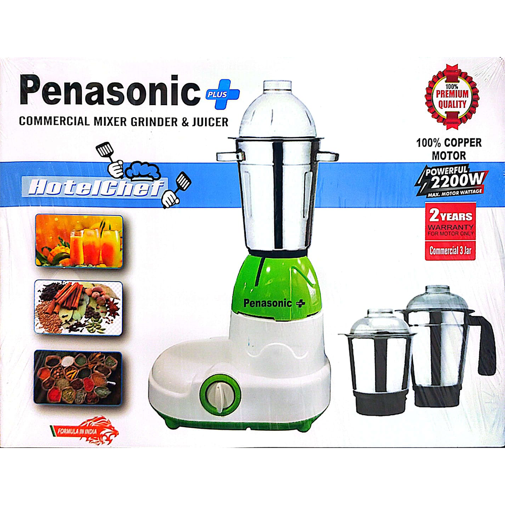 Panasonic Hotel Chef 3 in 1 Mixer Blender - 2200W