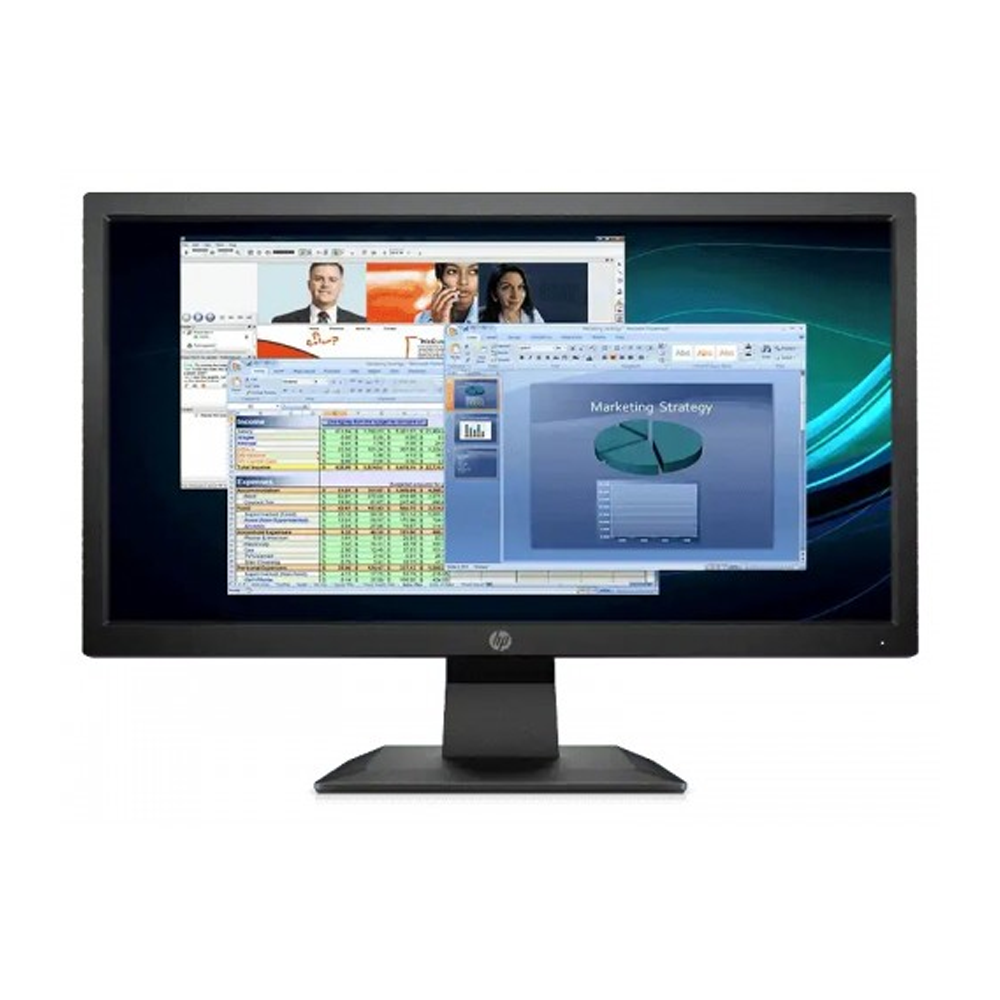 HP P204v 19.5 Inch HD LED Monitor HDMI, VGA