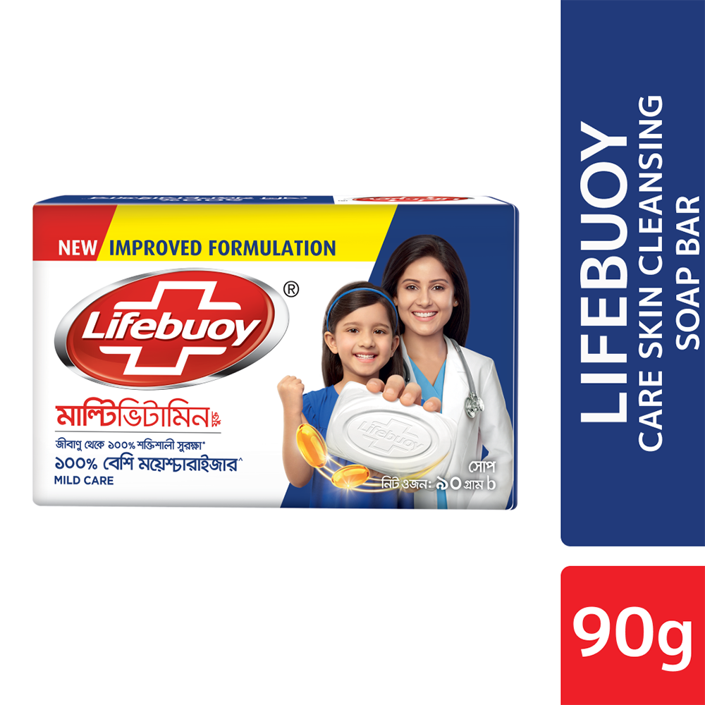 Lifebuoy Skin Cleansing Soap Bar Care - 90g