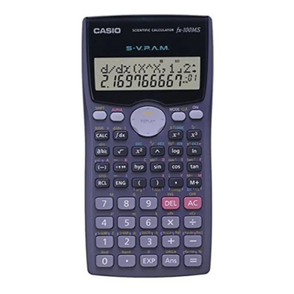 Casio Fx-100ms 401 Functions Scientific Calculator