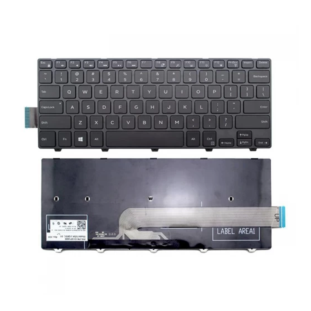 Laptop Keyboard For Dell 3442-14-3000 - Black 