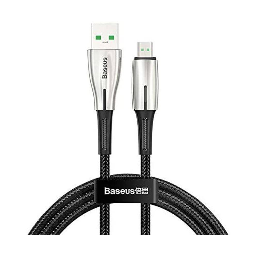 Baseus Waterdrop Data Cable USB For Micro 4A - 2m - Black