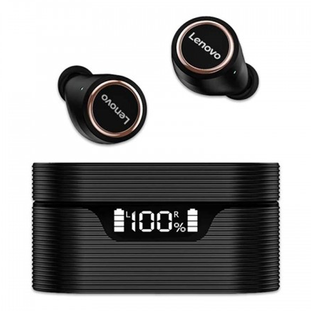 Lenovo LP12 TWS Bluetooth Dual Earbuds - Black