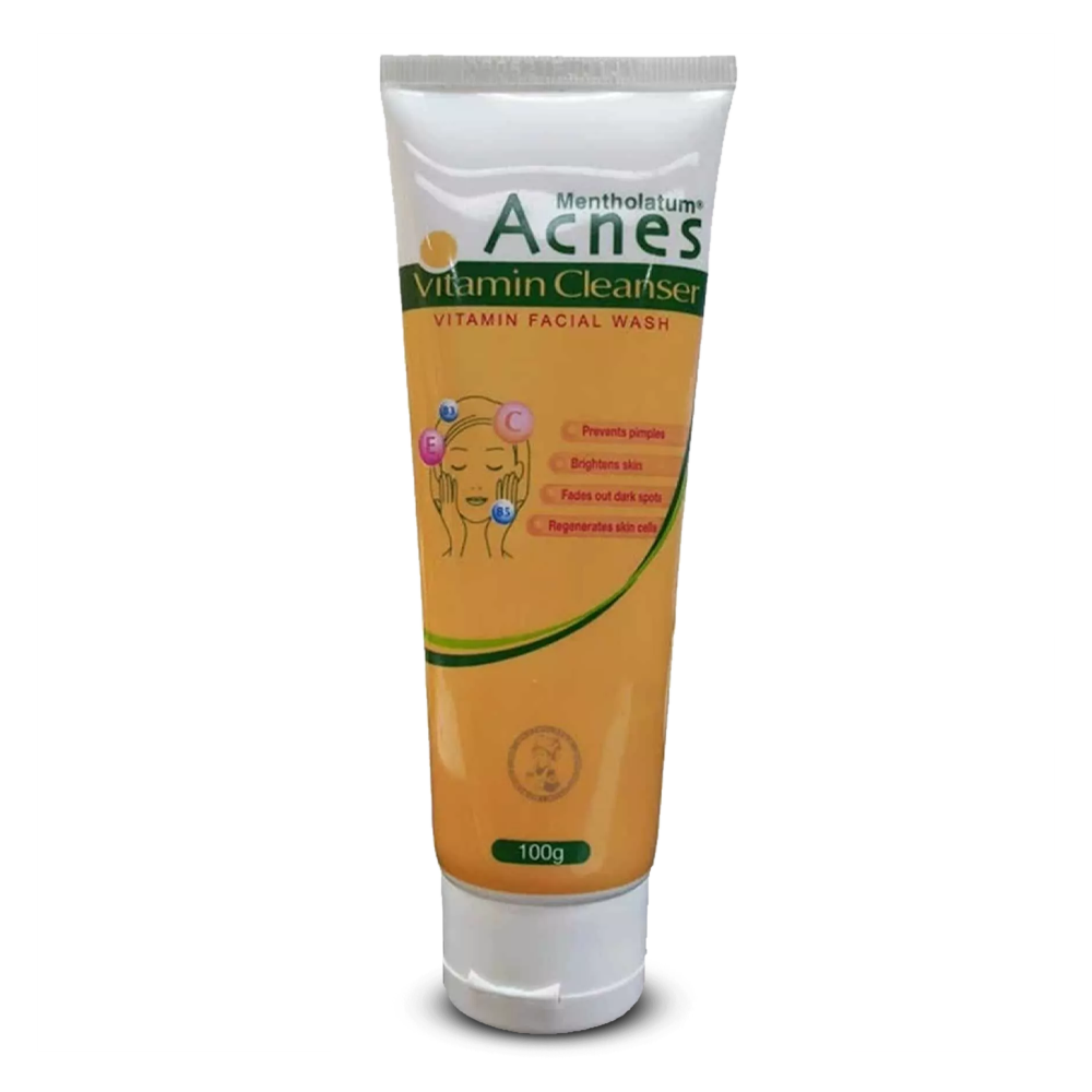 Acnes Vitamin Cleanser Vitamin Facial Wash - 100gm