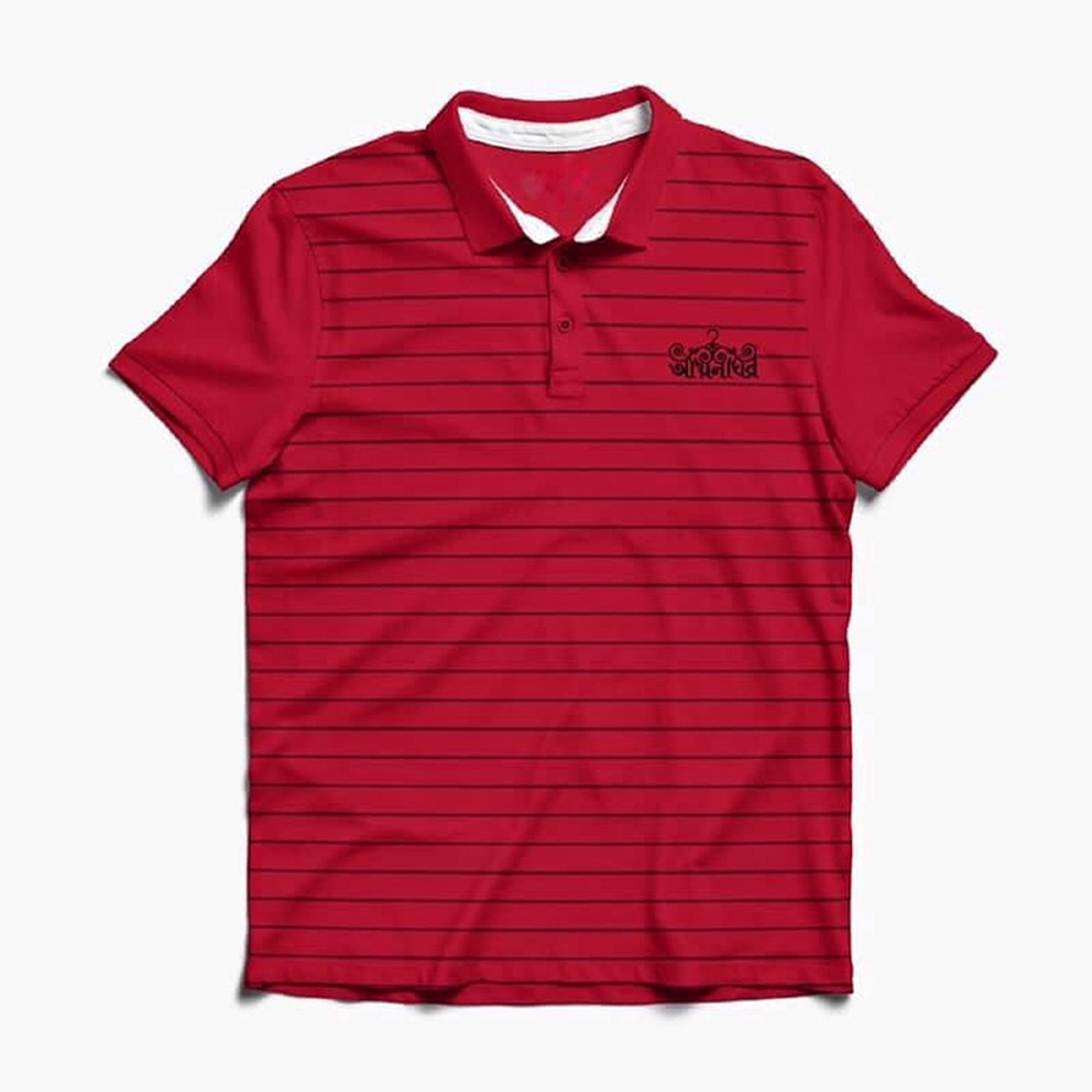 Cotton Polo Short Sleeve T-Shirt For Men -107