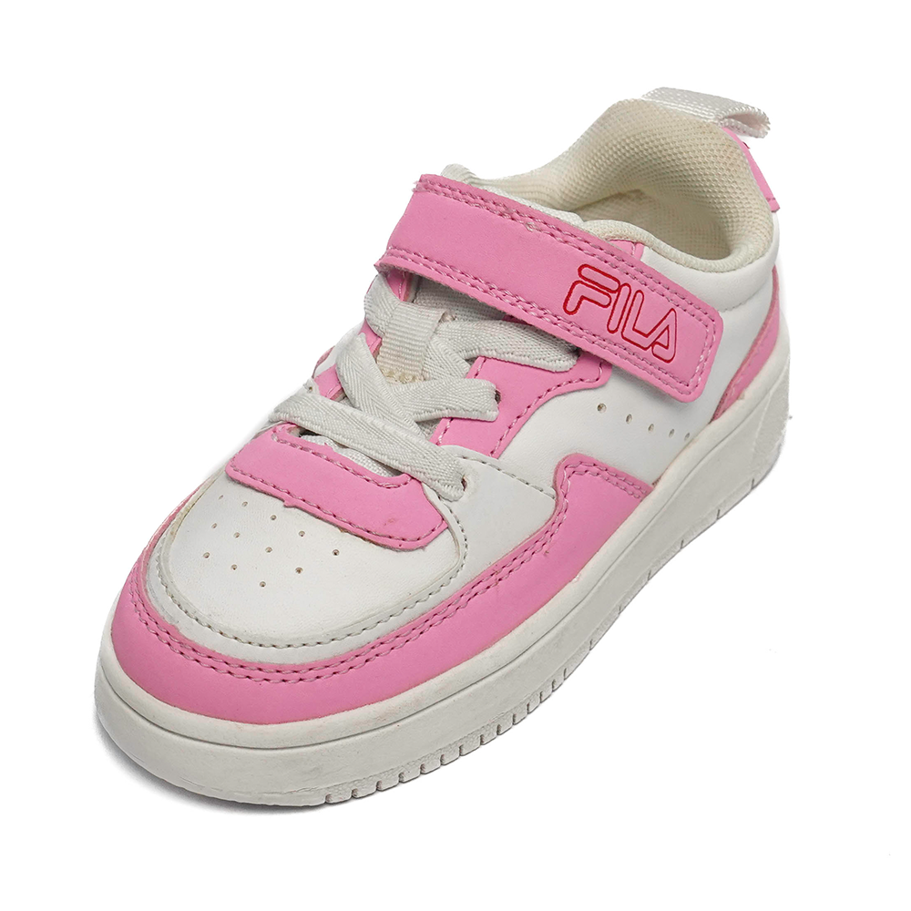 Pink white outlet fila