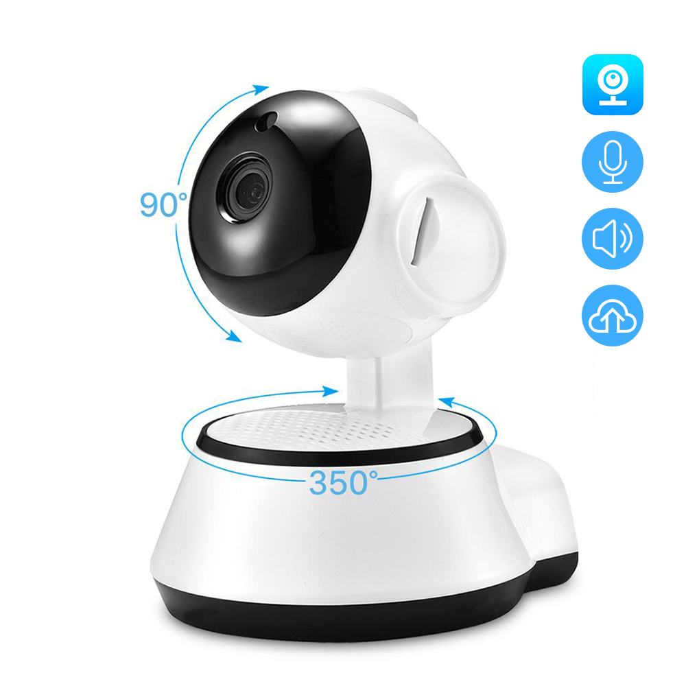 V380 Wifi 360 Degree Night Vision PTZ Smart Home Security IP Camera