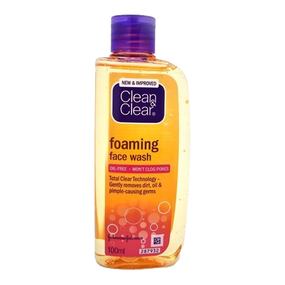 Clean and Clear Foaming Facewash for Oily Skin - 100ml 