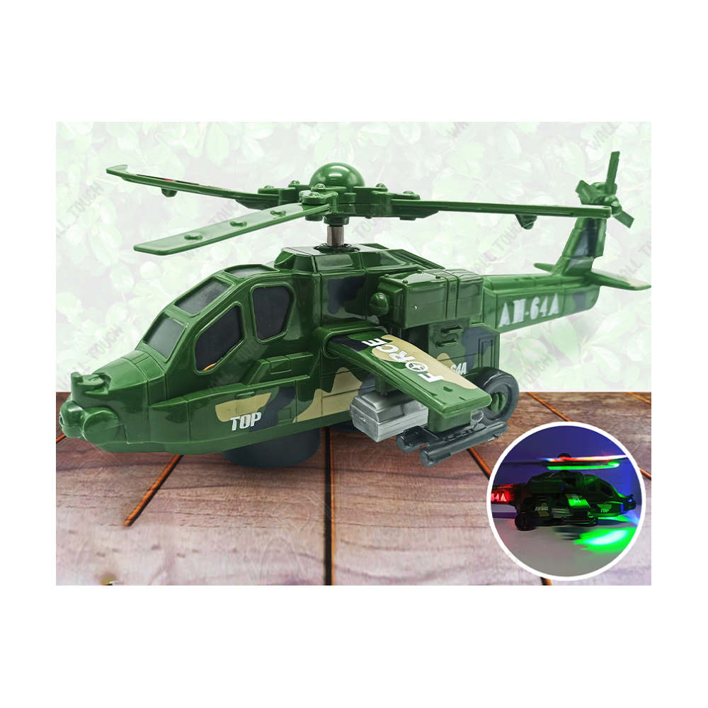 Electric Helicopter Sky With Light and Music Toy For Kids - 217367593