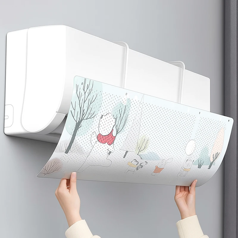 Air Conditioner Wind Deflector - Multicolor