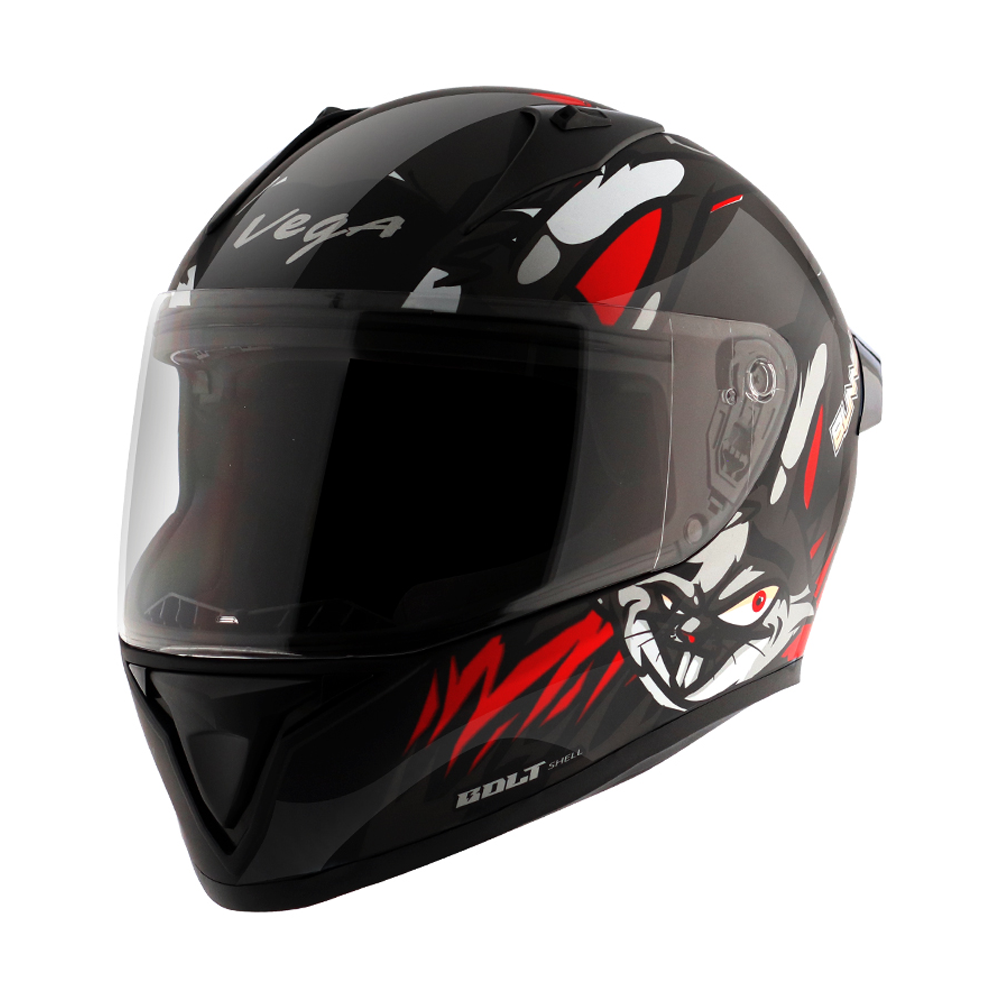 Helmet store red black