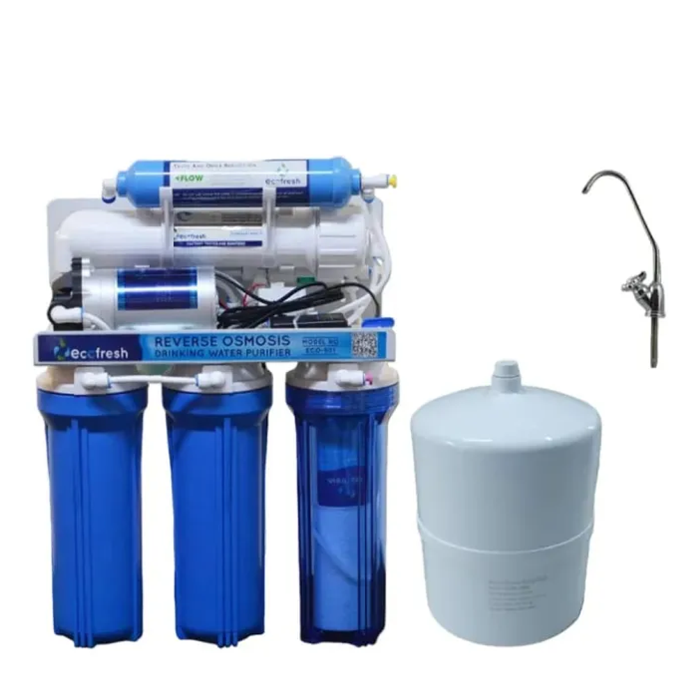 Eco Fresh Eco-501 Reverse Osmosis 5 Stage Water Purifier - Blue