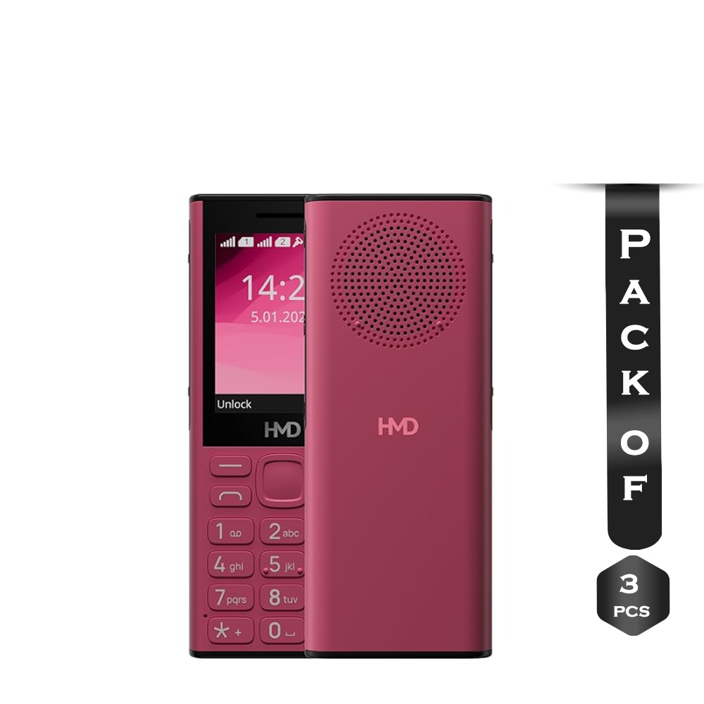Pack of 3 Pcs HMD 130 Music Feature Phone