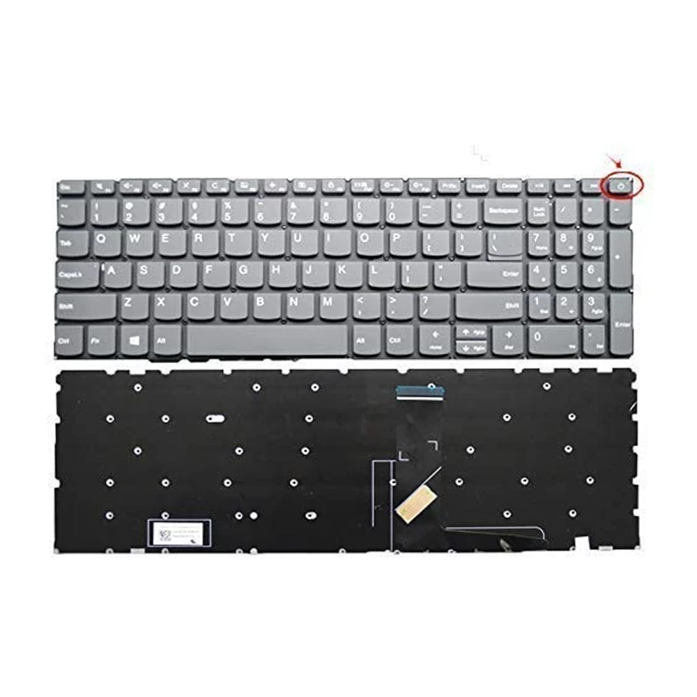 Laptop Keyboard For Lenovo 320-15 ISK - Black