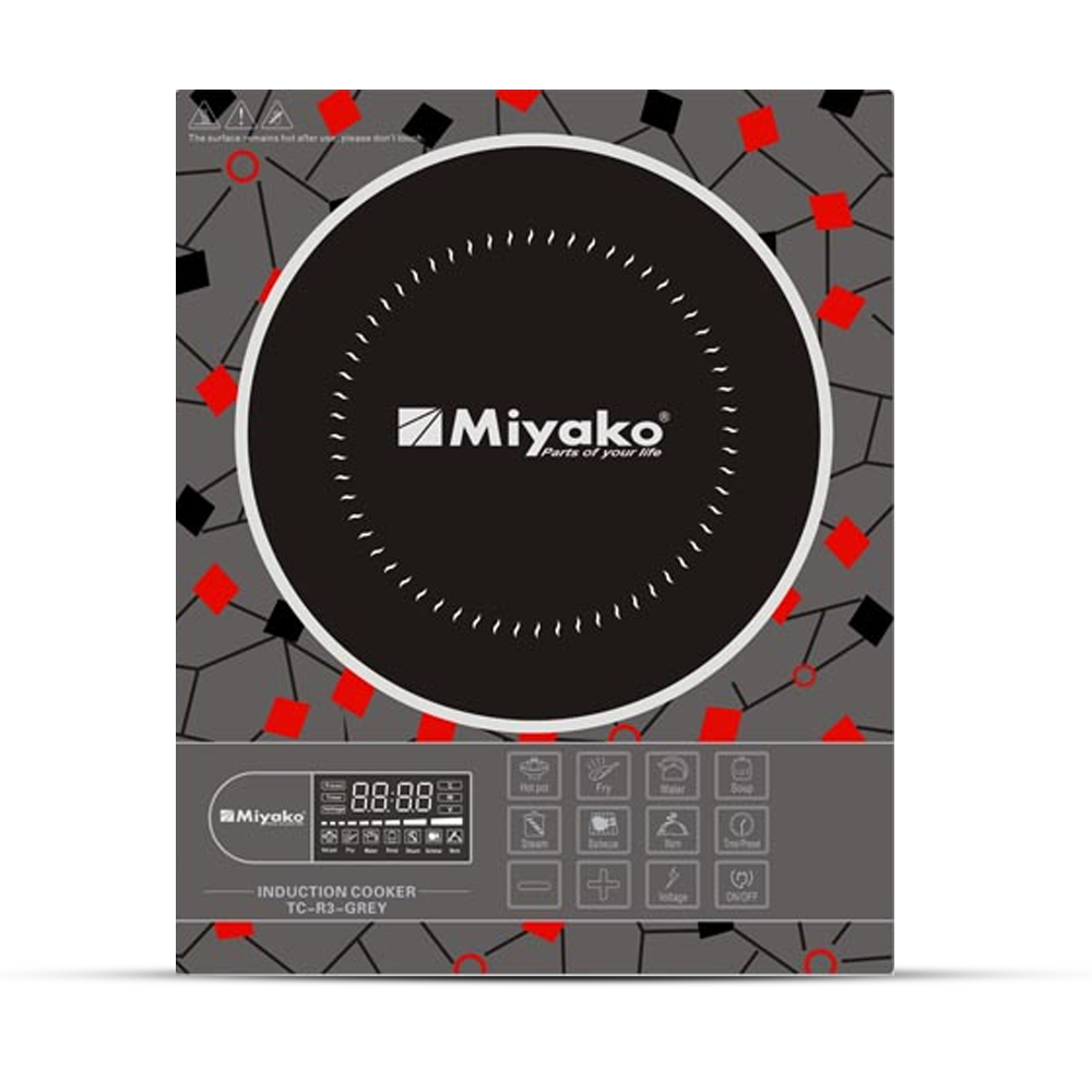 Miyako TC-R3 Induction Cooker - Multicolor 