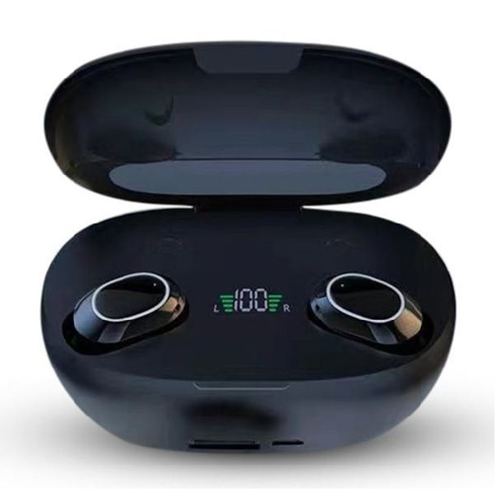 M20 Active Noise Cancelling TWS True Wireless Earbuds - Black