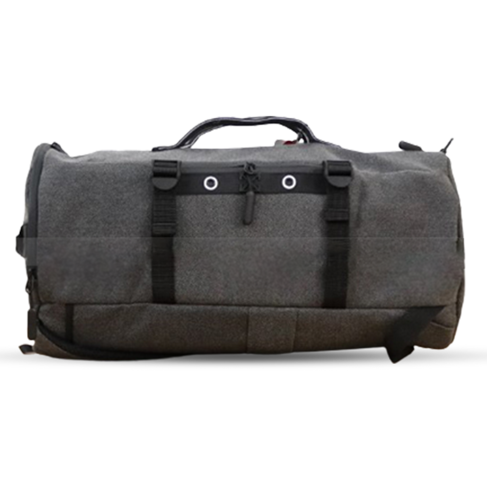 Polyester Travel Gym and Sports Duffel Bag - Deep Ash