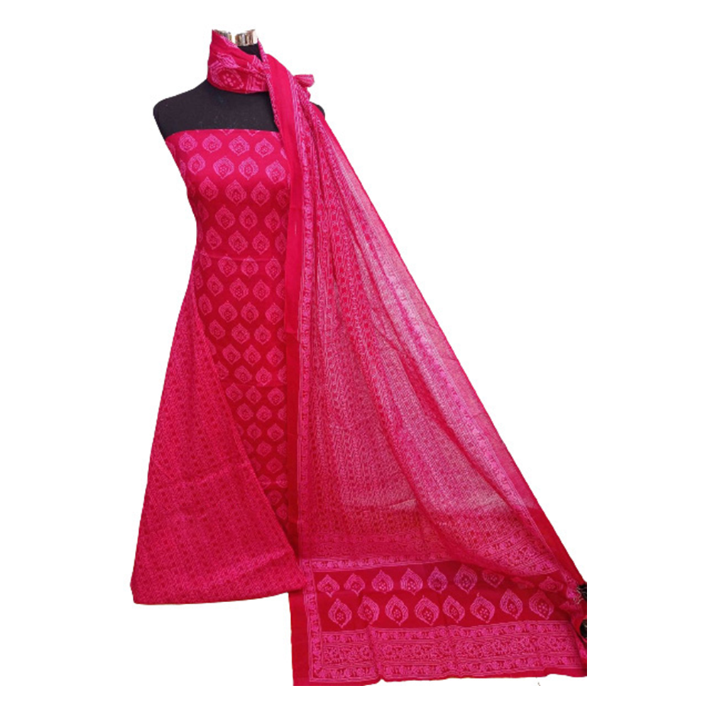 Cotton Salwar Kameez For Women - Multicolor - 3R-P37