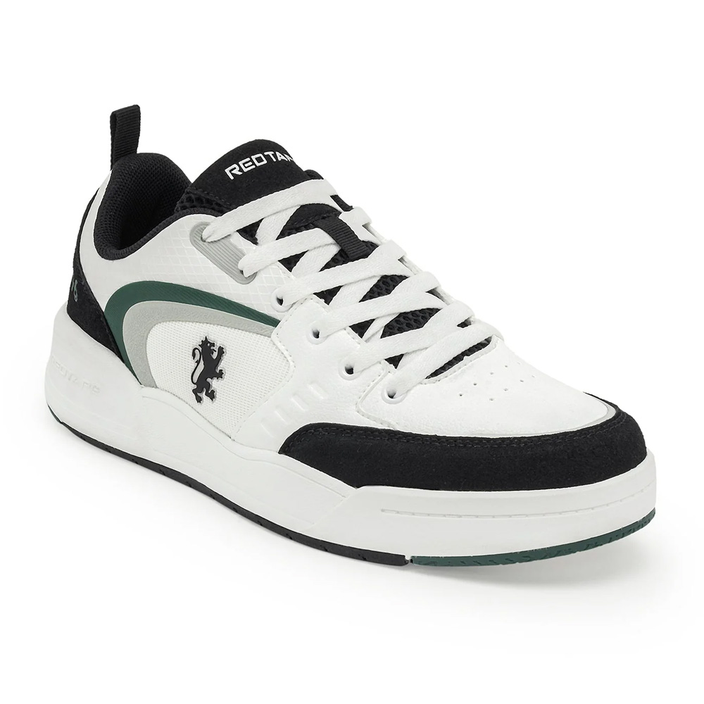 Red Tape RSL0632A-6 Casual Sneakers For Men - White & Black