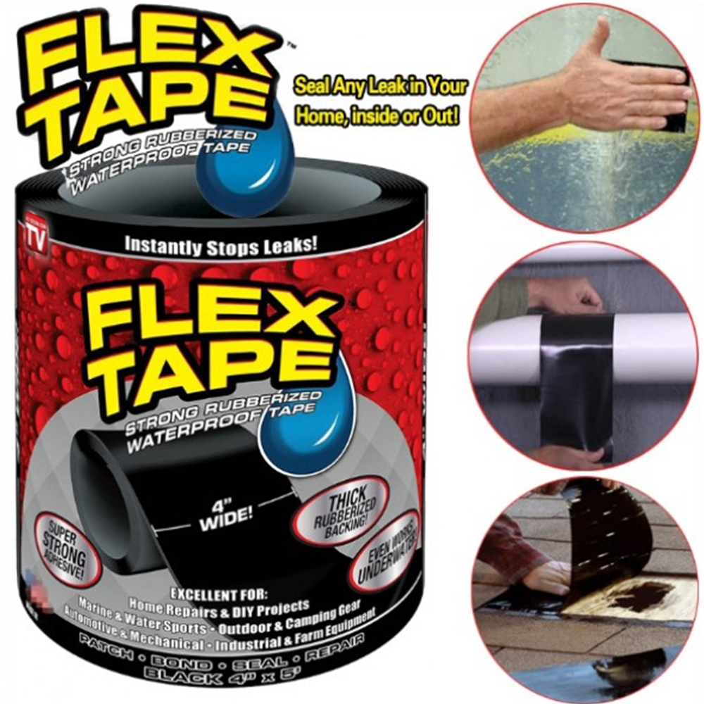 HA Flex Tape 4 Inch - Black