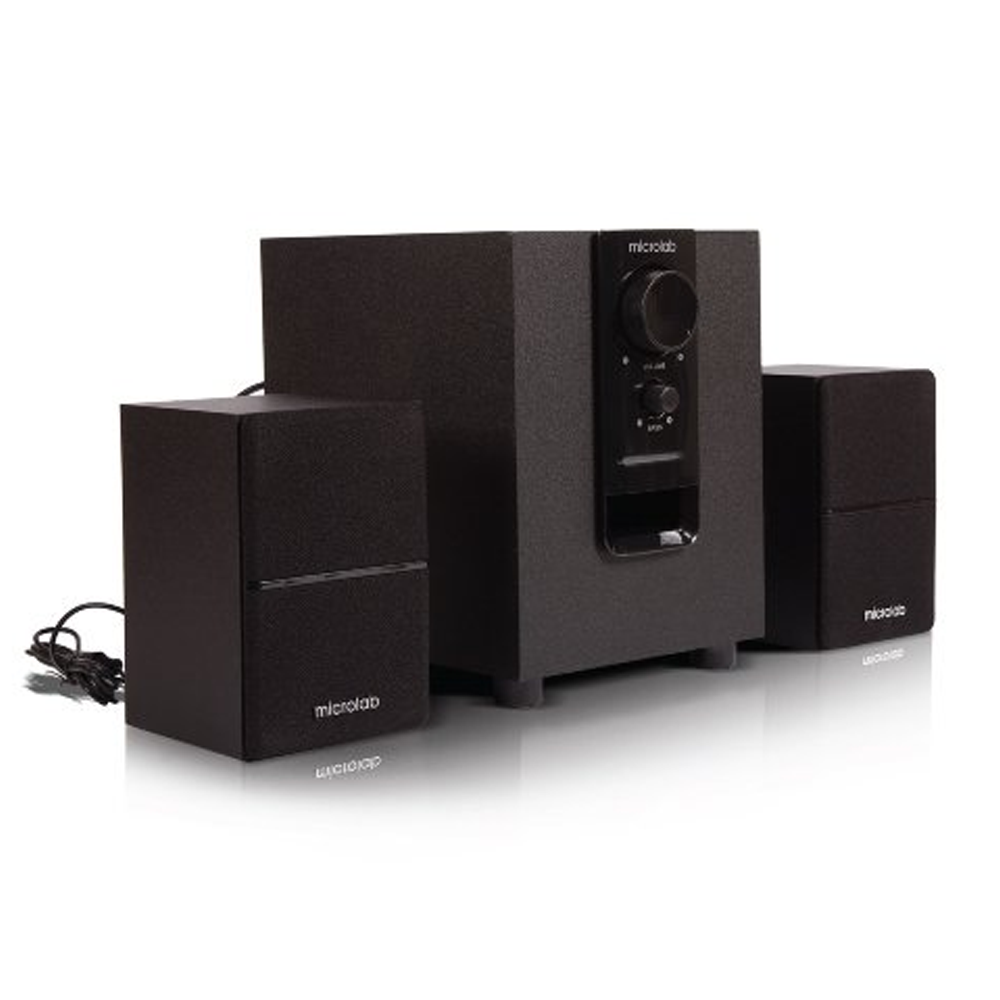 Microlab M106bt 2:1 Bluetooth Speaker - Black