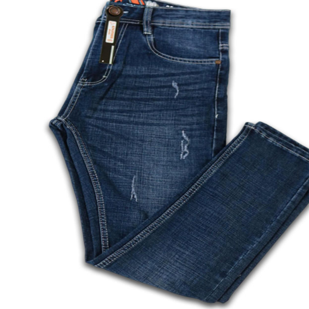 Denim Jeans Pant For Man - Deep Navy - ZIPX07