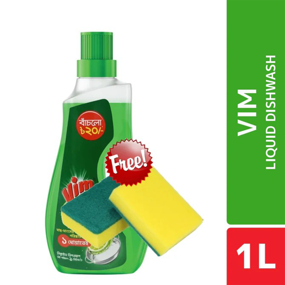 Vim Dishwashing Liquid - 1 Liter