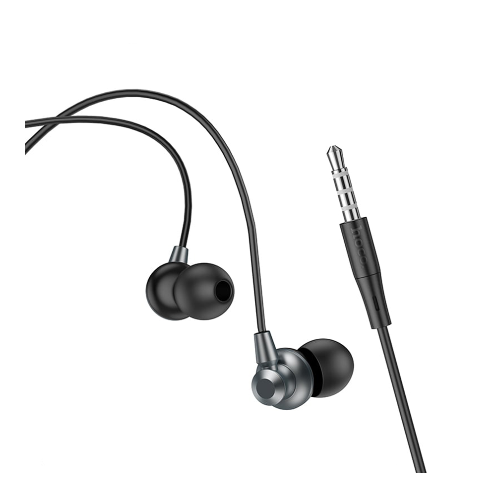 Hoco M98 Earphones With Microphone - Black