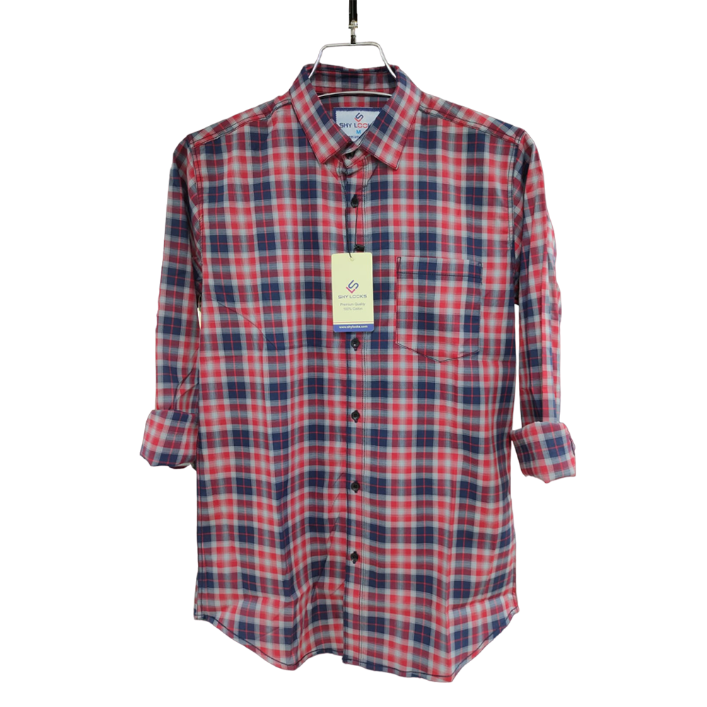 TSY ORIGINAL OMBRE CHECK SHIRTS IVORY - トップス