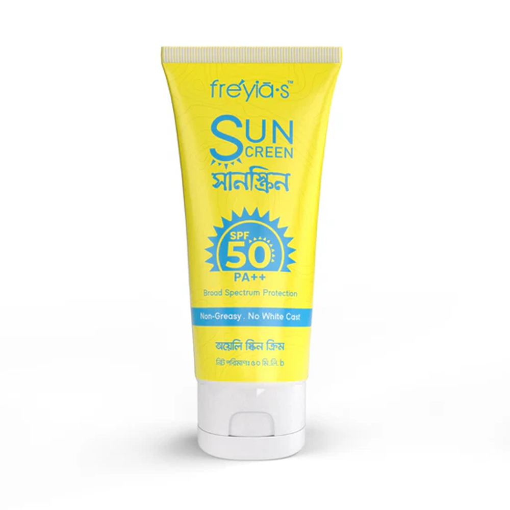 Freyias SPF 50 Plus Sunscreen For Oily Skin - 50ml