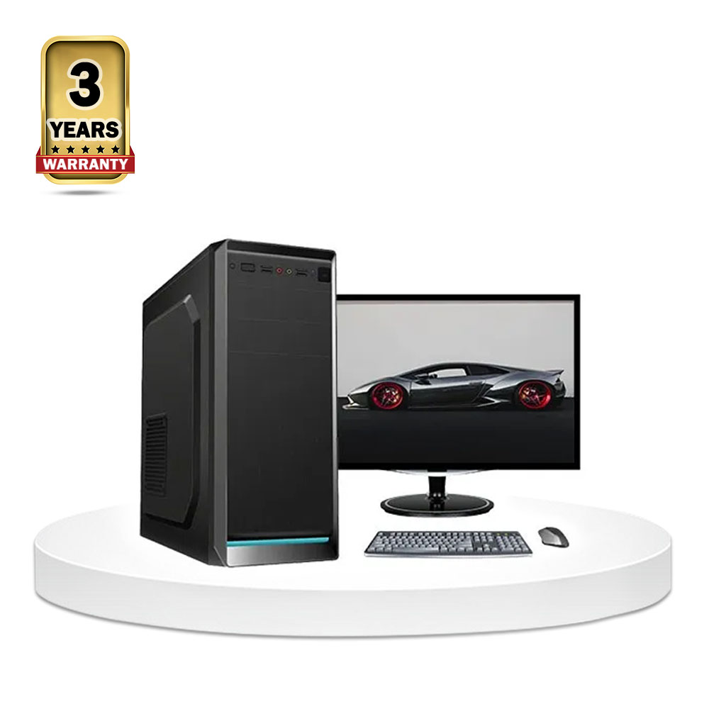 PC-306 Intel Core i5 3rd Generation - 120GB SSD - 4GB DDR3 Ram - GP 2GB - 19" MONITOR - WINDOWS 10 64 BIT - PC - Black