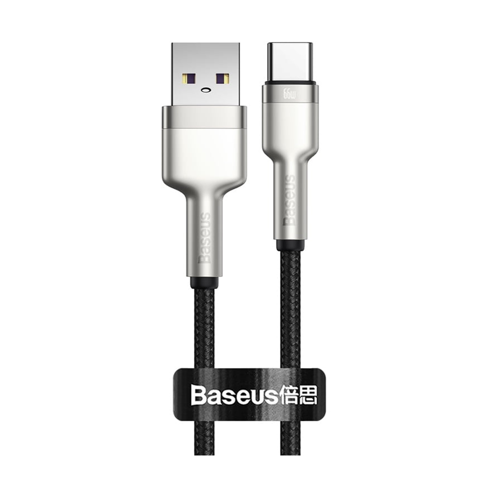 Baseus Cafule Series Metal Data Cable USB to Type-C 66W - 1m - White