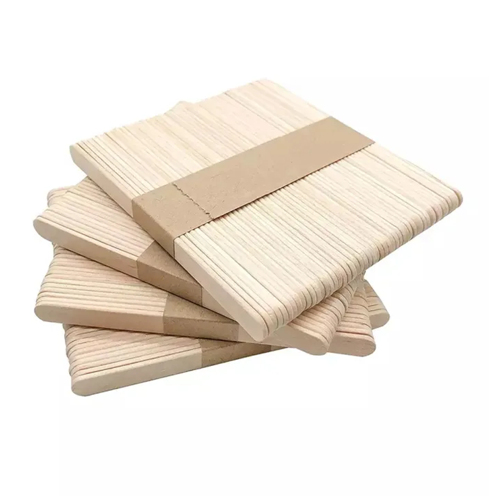 Wooden Ice Cream Sticks - 500 Pcs