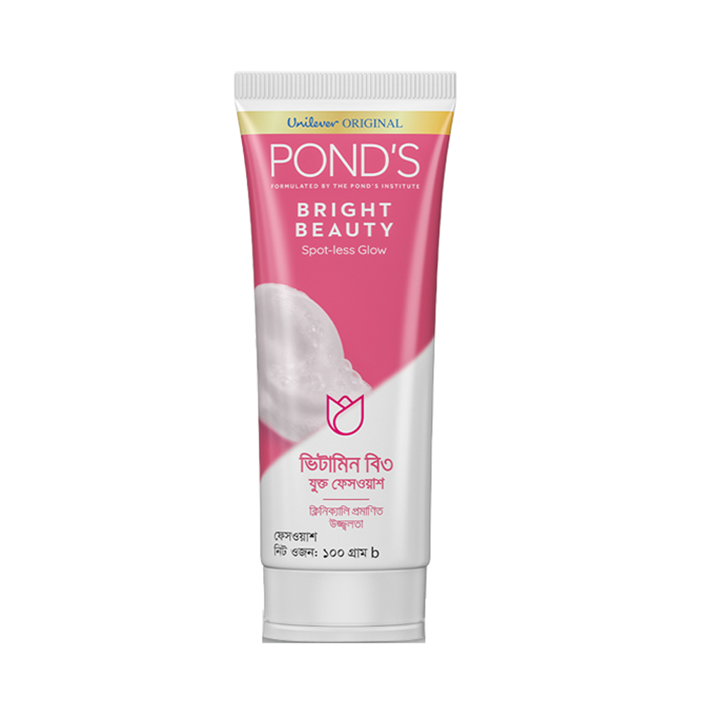 Ponds Face Wash Bright Beauty - 100gm