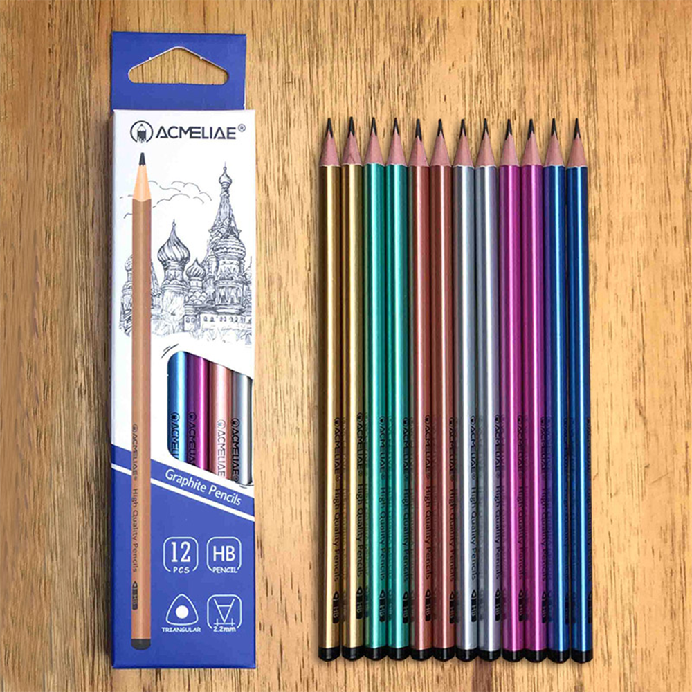 Acmeliae HB Graphite Pencils Box - 12pcs - 43517