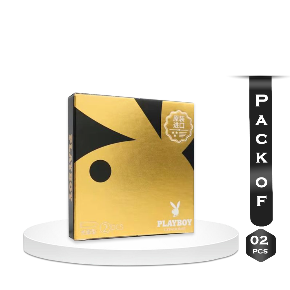 Pack of 2 Pieces Playboy Ultra Thin Premium Condoms