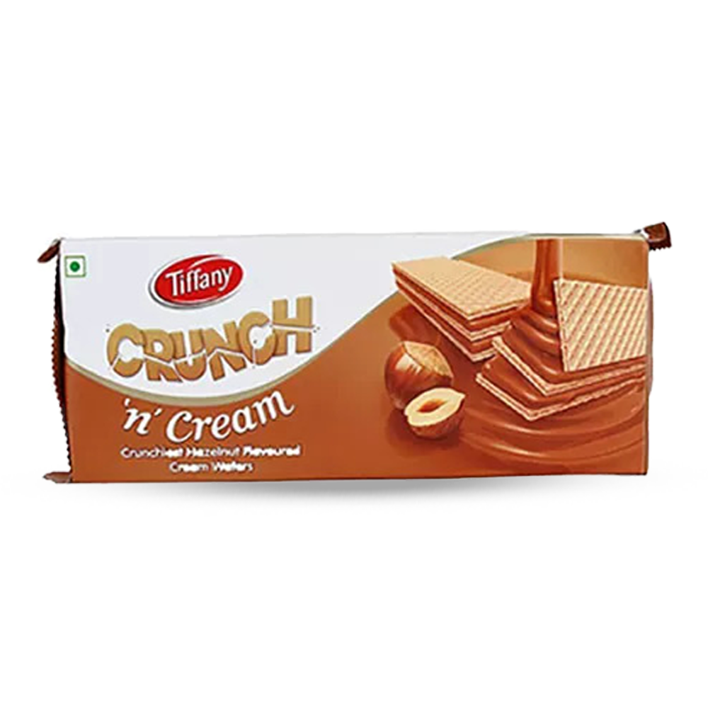  Tiffany Crunch N Cream Hazelnut Wafers - 135gm