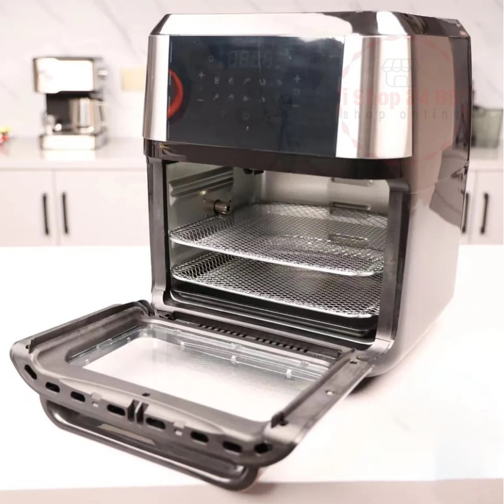 Sonifer SF1016 Plastic Air Fryer 1800 Watts 12 Liters Black and