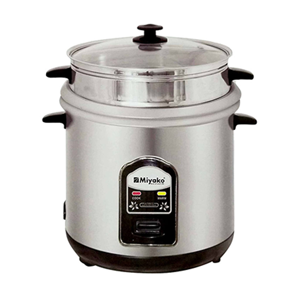 Kiam 2.8 liter SS+Non-Stick Double Pot Rice Cooker (SFB-5704)