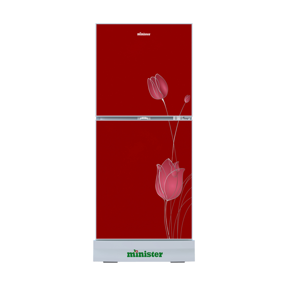 Minister M-165 Refrigerator - 165 Liter - Red Poppy