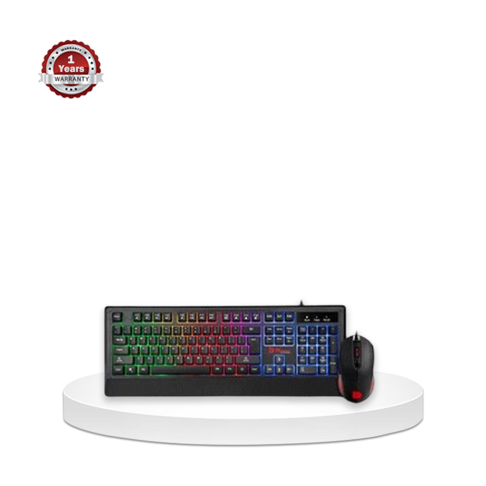 Thermaltake Challenger Keyboard And Mouse Combo Black