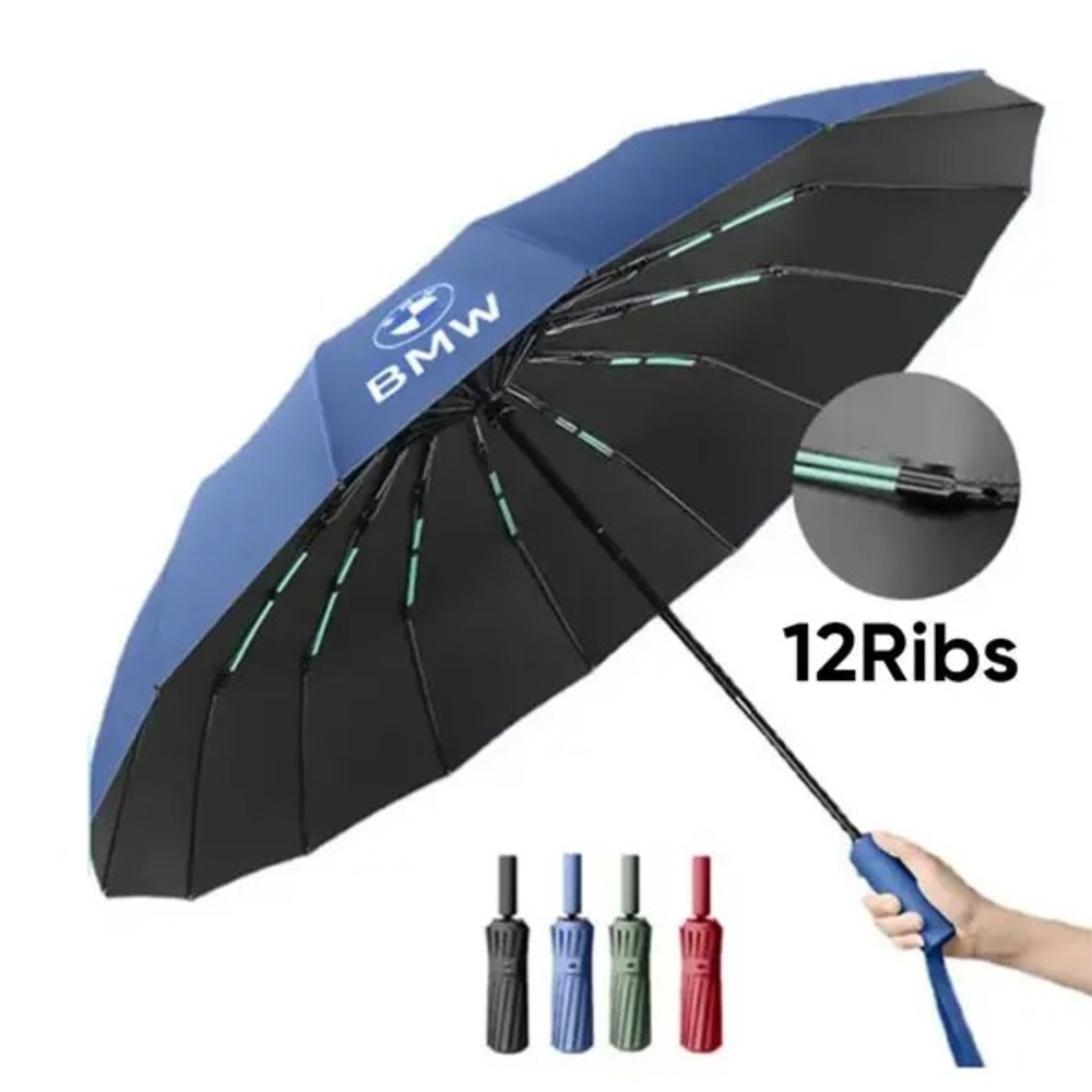 BMW 12 Ribs Original Auto Open And Auto Close Umbrella
